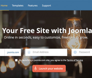 Joomla erbjuder gratis webbhotell